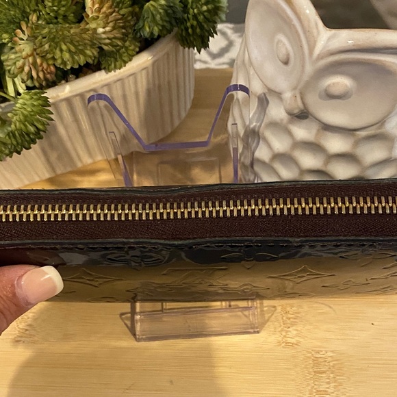 Louis Vuitton Vernis Amarante Patent Leather Zipper Wallet w/COA and Dust Bag - Picture 9 of 14